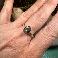 Load image into Gallery viewer, Mystic Topaz Engagement Ring, Celtic Ring, Statement Ring, Topaz Ring, Solitaire Ring, Anniversary Gift, Cocktail Ring, Wife Promise Ring