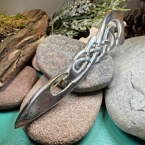 Load image into Gallery viewer, Celtic Kilt Pin, Scottish Jewelry, Scotland Kilt Pin, Tartan Pin, Anniversary Gift, Bagpiper Gift, Scotland Pin, Viking Jewelry, Tartan Pin