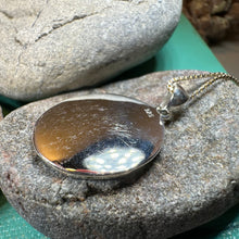 Load image into Gallery viewer, Rabbit Necklace, Nature Jewelry, Full Moon Pendant, Hare Necklace, Bunny, Animal Jewelry, New Beginnings, Inspirational Gift, Wiccan Jewelry