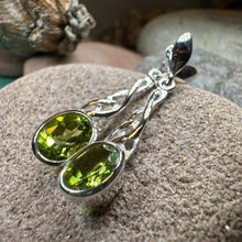 Load image into Gallery viewer, Celtic Knot Earrings, Silver Post Earrings, Irish Jewelry, Scottish Drop Earrings, Silver Ireland Gift, Scotland Gift, Birthstone Earrings