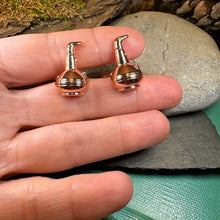 Load image into Gallery viewer, Whiskey Still Cuff Links, Scotland Jewelry, Men's Celtic Jewelry, Whisky Lover Gift, Groom Gift, Boyfriend Gift, Scottish Husband Gift, Dad