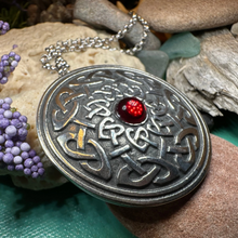 Load image into Gallery viewer, Warrior Queen Celtic Knot Necklace