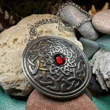 Load image into Gallery viewer, Warrior Queen Celtic Knot Necklace