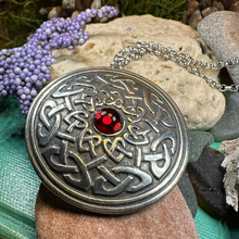 Load image into Gallery viewer, Warrior Queen Celtic Knot Necklace
