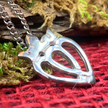 Load image into Gallery viewer, Two Hearts Luckenbooth Necklace