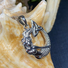 Load image into Gallery viewer, Celtic Mermaid Necklace