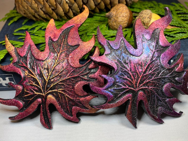 Autumn Delight Maple Leaf Pin — view 15