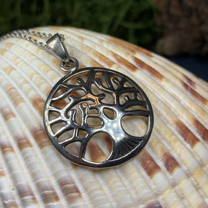Modern Tree of Life Necklace