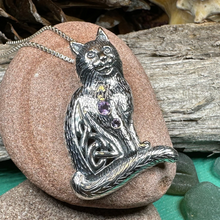 Load image into Gallery viewer, Salem Cat Necklace