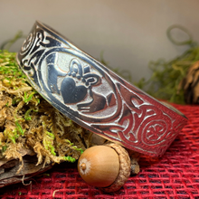 Load image into Gallery viewer, Galway Claddagh Cuff Bracelet