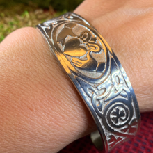Load image into Gallery viewer, Galway Claddagh Cuff Bracelet