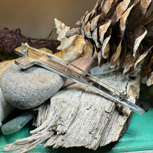 Load image into Gallery viewer, Celtic Cross Kilt Pin