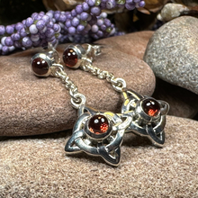 Load image into Gallery viewer, Celtic Protection Knot Earrings