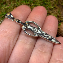 Load image into Gallery viewer, Danu Goddess Silver Necklace