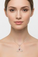 Load image into Gallery viewer, Celtic Spiral Love Necklace