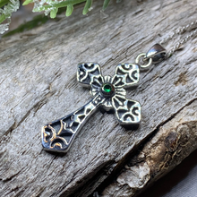 Load image into Gallery viewer, Caitlyn Celtic Cross Necklace