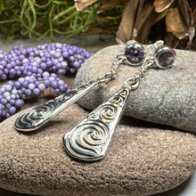 Load image into Gallery viewer, Cablaith Triple Spiral Earrings