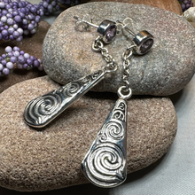 Load image into Gallery viewer, Cablaith Triple Spiral Earrings