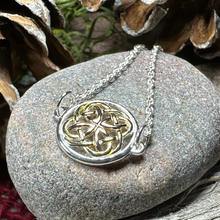 Load image into Gallery viewer, Forever Celtic Knot Necklace