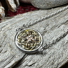 Load image into Gallery viewer, Forever Celtic Knot Necklace
