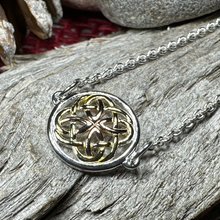 Load image into Gallery viewer, Forever Celtic Knot Necklace