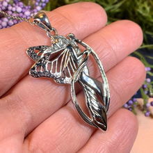 Load image into Gallery viewer, Butterfly Fairy Necklace