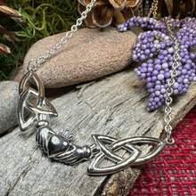 Load image into Gallery viewer, Claddagh Lasting Love Necklace