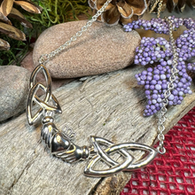 Load image into Gallery viewer, Claddagh Lasting Love Necklace