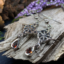Load image into Gallery viewer, Quaternary Celtic Knot Earrings