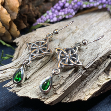 Load image into Gallery viewer, Quaternary Celtic Knot Earrings