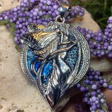 Load image into Gallery viewer, Blue Fairy Necklace