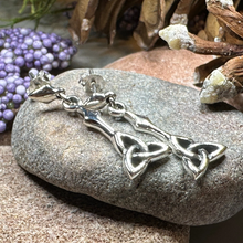 Load image into Gallery viewer, Enchanted Trinity Knot Earrings
