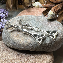 Load image into Gallery viewer, Enchanted Trinity Knot Earrings
