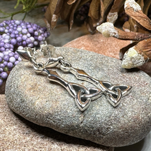 Load image into Gallery viewer, Enchanted Trinity Knot Earrings