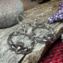 Load image into Gallery viewer, Claddagh Earrings