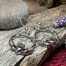 Load image into Gallery viewer, Claddagh Earrings