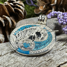 Load image into Gallery viewer, Celtic Unicorn Necklace