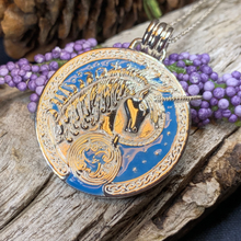 Load image into Gallery viewer, Celtic Unicorn Necklace