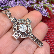 Load image into Gallery viewer, Aileran Celtic Cross Necklace
