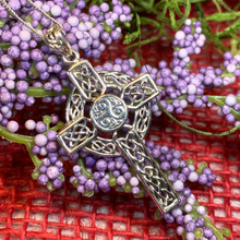 Load image into Gallery viewer, Aileran Celtic Cross Necklace
