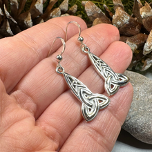 Load image into Gallery viewer, Keelia Trinity Knot Earrings