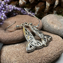 Load image into Gallery viewer, Keelia Trinity Knot Earrings