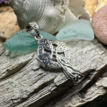 Load image into Gallery viewer, Dungloe Celtic Cross Necklace