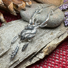Load image into Gallery viewer, Woodland Stag Necklace
