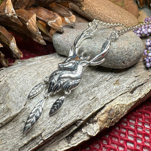 Load image into Gallery viewer, Woodland Stag Necklace