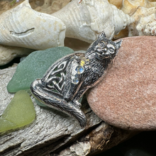 Load image into Gallery viewer, Salem Cat Necklace