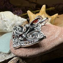 Load image into Gallery viewer, Eternal Flame Trinity Knot Necklace