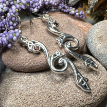 Load image into Gallery viewer, Graceful Trinity Knot Earrings