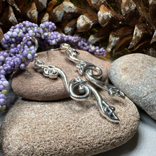 Load image into Gallery viewer, Graceful Trinity Knot Earrings