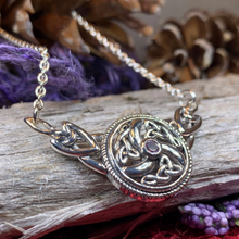 Load image into Gallery viewer, Celtic Wheel of Life Necklace